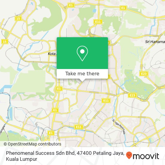 Peta Phenomenal Success Sdn Bhd, 47400 Petaling Jaya