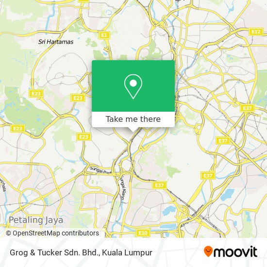 Grog & Tucker Sdn. Bhd. map