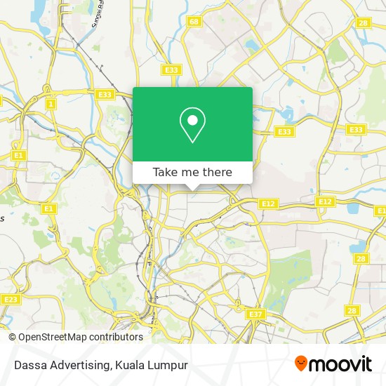 Dassa Advertising map