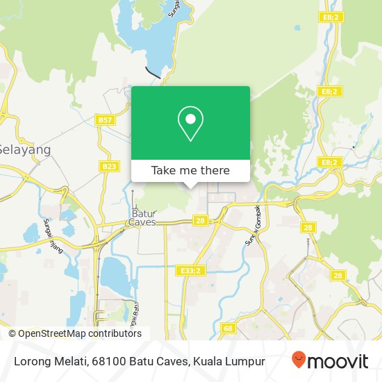 Lorong Melati, 68100 Batu Caves map