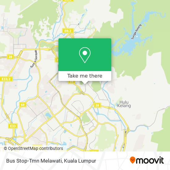 Peta Bus Stop-Tmn Melawati