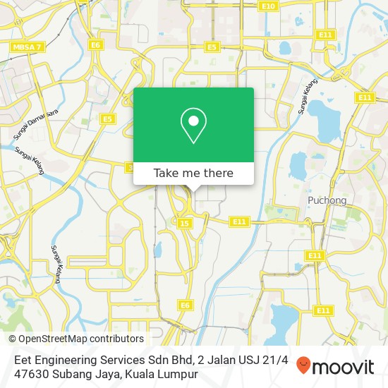 Eet Engineering Services Sdn Bhd, 2 Jalan USJ 21 / 4 47630 Subang Jaya map