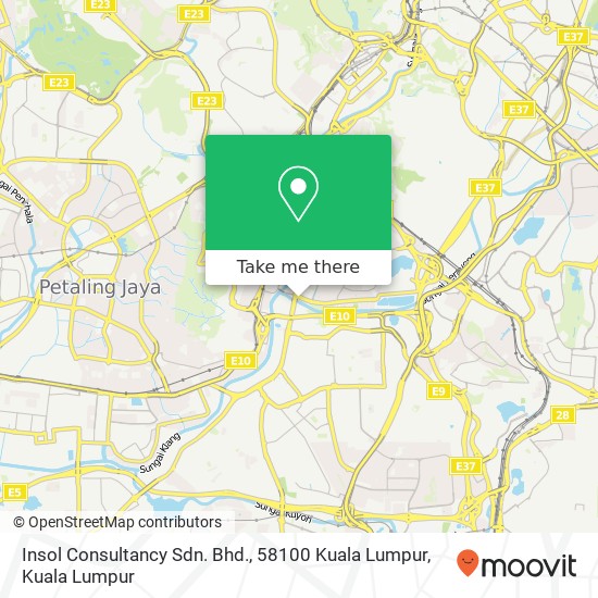 Insol Consultancy Sdn. Bhd., 58100 Kuala Lumpur map