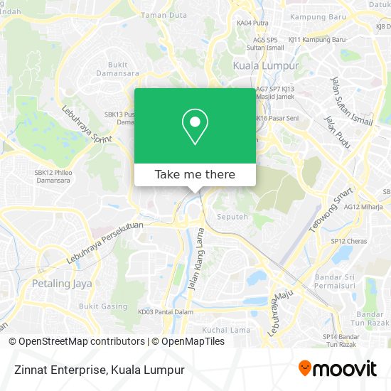 Zinnat Enterprise map