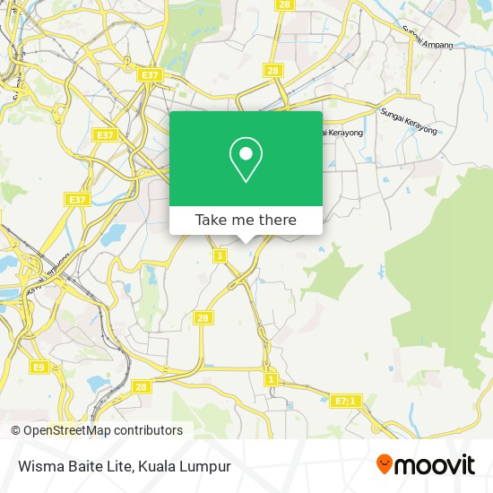 Wisma Baite Lite map