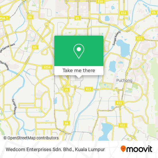 Wedcom Enterprises Sdn. Bhd. map