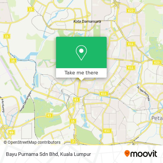 Bayu Purnama Sdn Bhd map