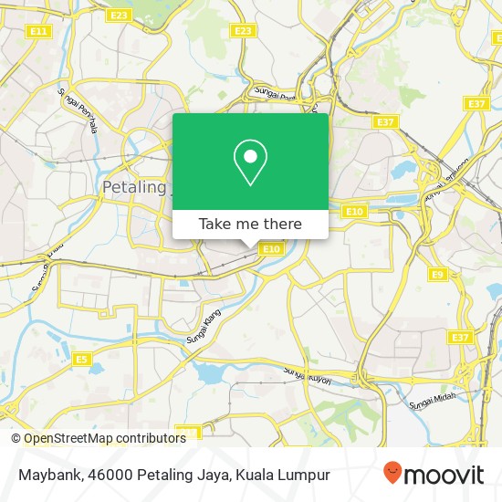 Maybank, 46000 Petaling Jaya map
