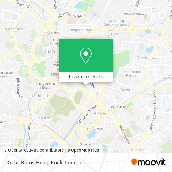 Cara Ke Kedai Beras Heng Di Kuala Lumpur Menggunakan Mrt Lrt Atau Bis Moovit