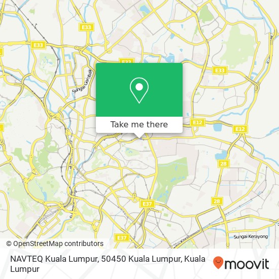 NAVTEQ Kuala Lumpur, 50450 Kuala Lumpur map