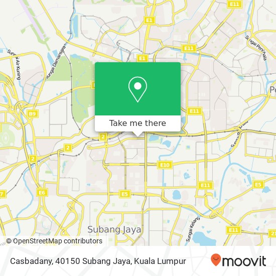 Casbadany, 40150 Subang Jaya map