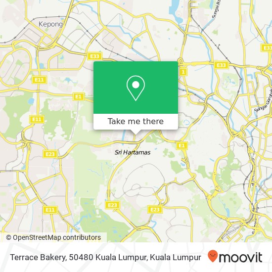 Terrace Bakery, 50480 Kuala Lumpur map