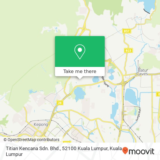 Titian Kencana Sdn. Bhd., 52100 Kuala Lumpur map