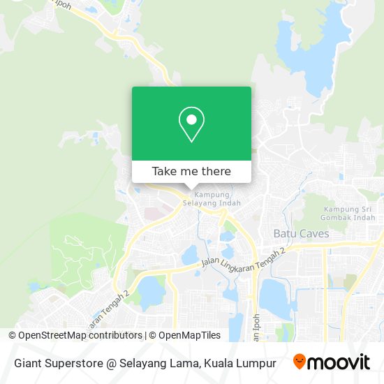 Giant Superstore @ Selayang Lama map