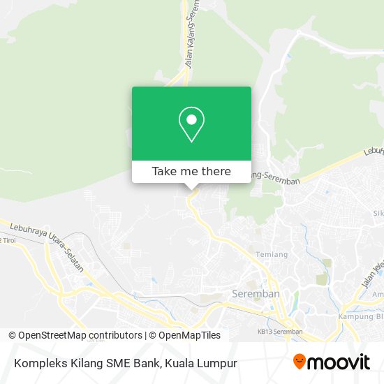 Kompleks Kilang SME Bank map