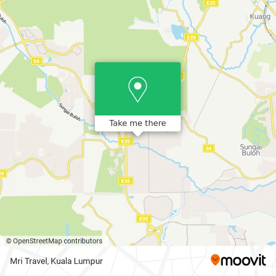 Mri Travel map
