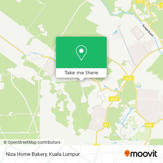 Niza Home Bakery map