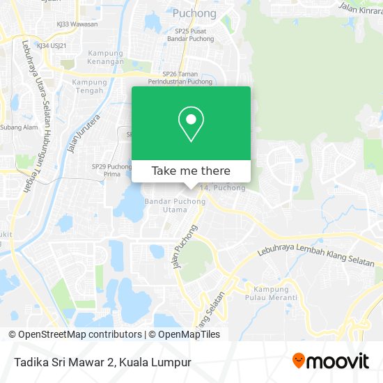 Peta Tadika Sri Mawar 2
