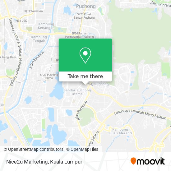 Nice2u Marketing map