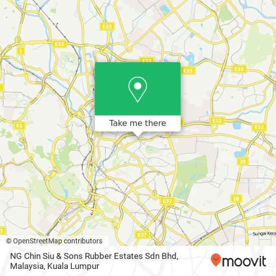 NG Chin Siu & Sons Rubber Estates Sdn Bhd, Malaysia map