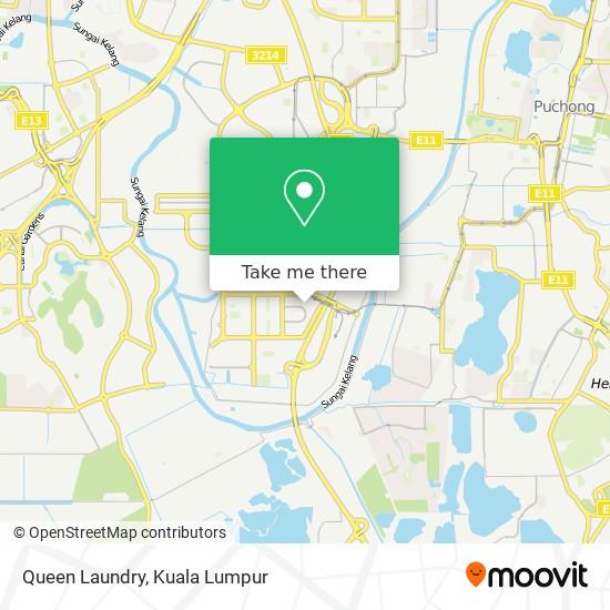 Queen Laundry map