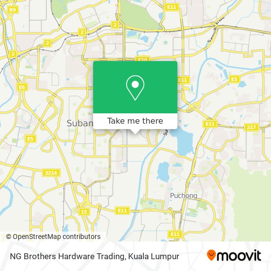 How To Get To Ng Brothers Hardware Trading In Puchong By Bus Mrt Lrt Or Train