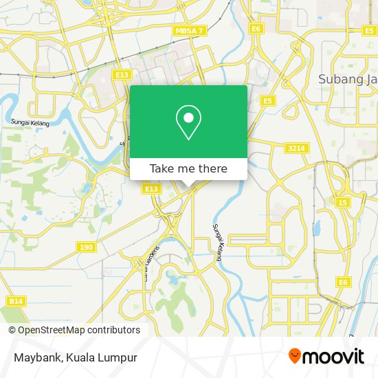 Maybank map