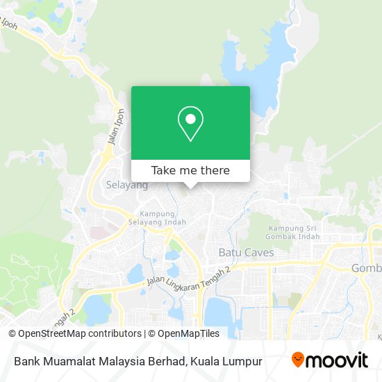 Bank Muamalat Malaysia Berhad map