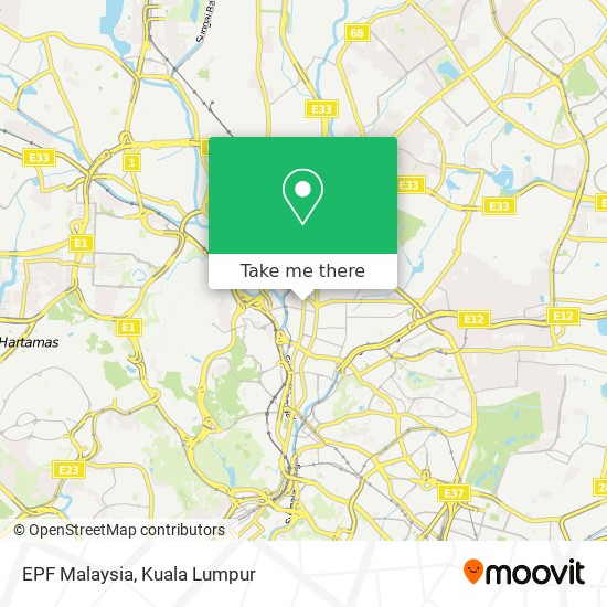 EPF Malaysia map