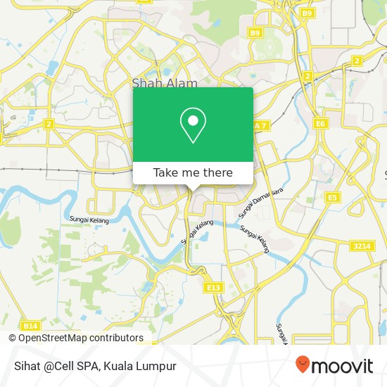 Sihat @Cell SPA map