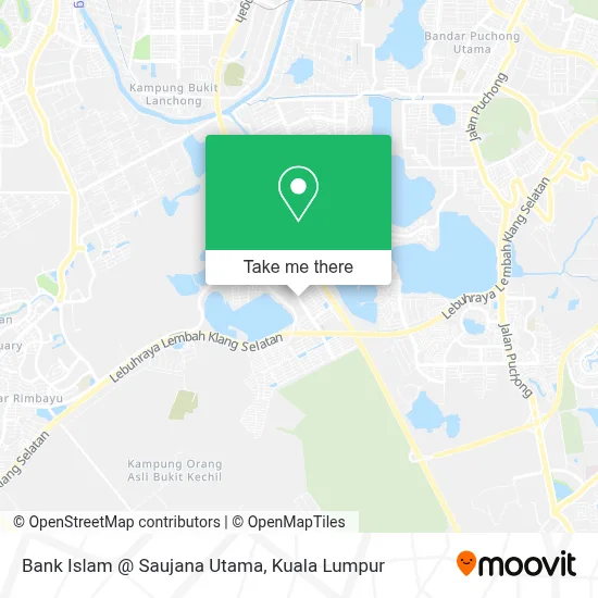 Bank Islam @ Saujana Utama map