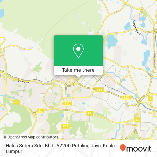 Halus Sutera Sdn. Bhd., 52200 Petaling Jaya map