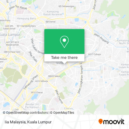 Peta Iia Malaysia