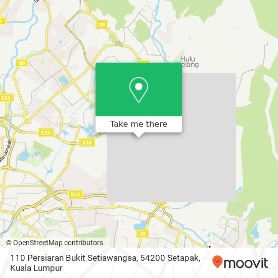 110 Persiaran Bukit Setiawangsa, 54200 Setapak map