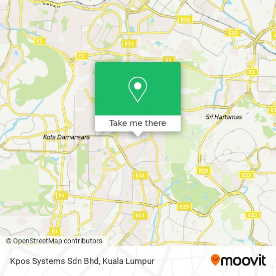 Kpos Systems Sdn Bhd map