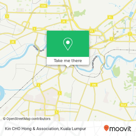 Kin CHO Hong & Association map