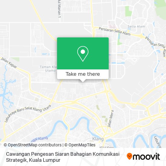 Cawangan Pengesan Siaran Bahagian Komunikasi Strategik map