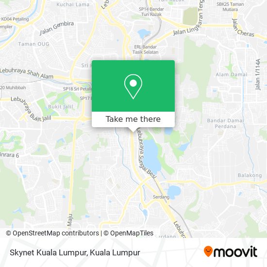 Peta Skynet Kuala Lumpur