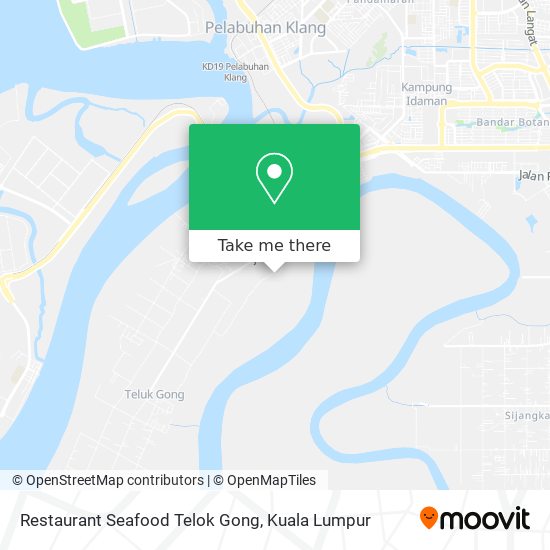 Restaurant Seafood Telok Gong map