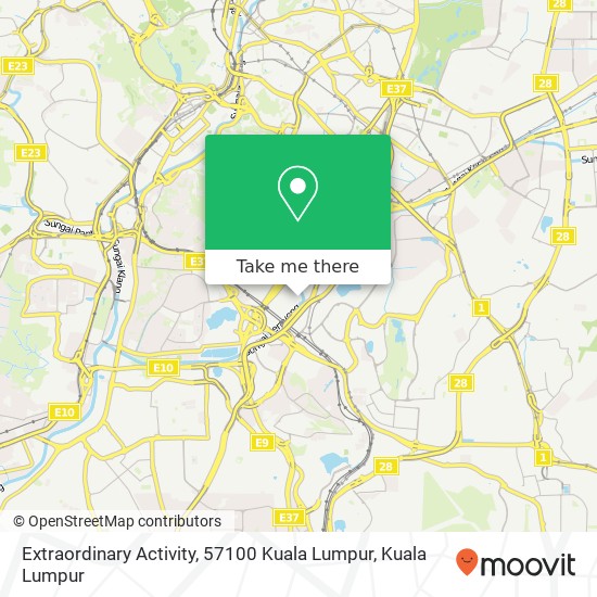 Extraordinary Activity, 57100 Kuala Lumpur map