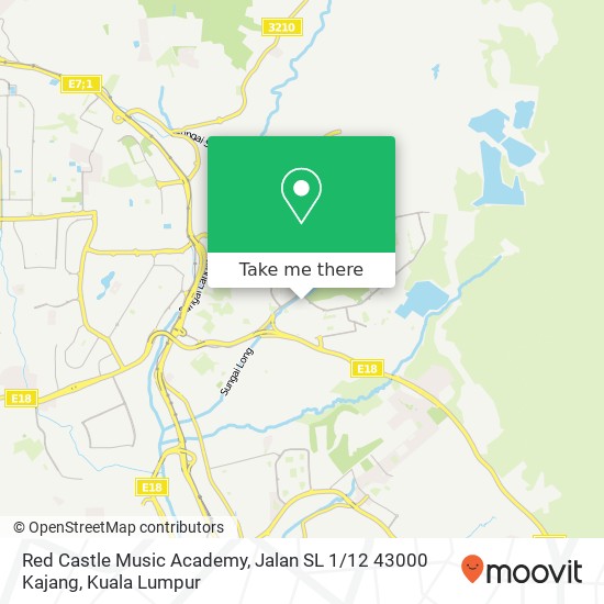 Red Castle Music Academy, Jalan SL 1 / 12 43000 Kajang map