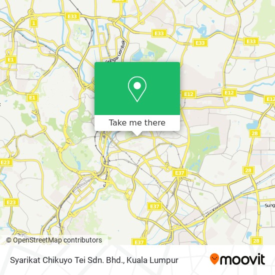 Syarikat Chikuyo Tei Sdn. Bhd. map