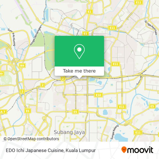 EDO Ichi Japanese Cuisine map