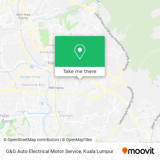 G&G Auto Electrical Motor Service map