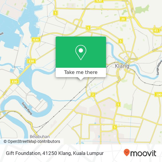 Gift Foundation, 41250 Klang map
