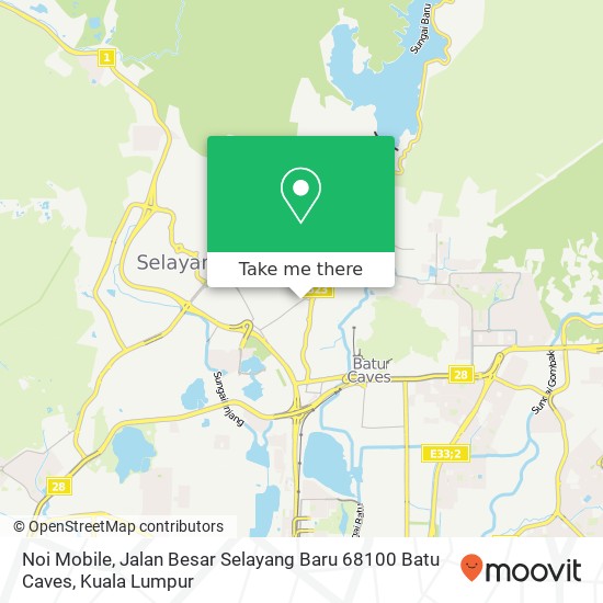 Noi Mobile, Jalan Besar Selayang Baru 68100 Batu Caves map