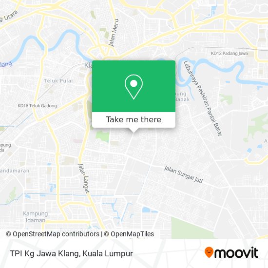 Peta TPI Kg Jawa Klang