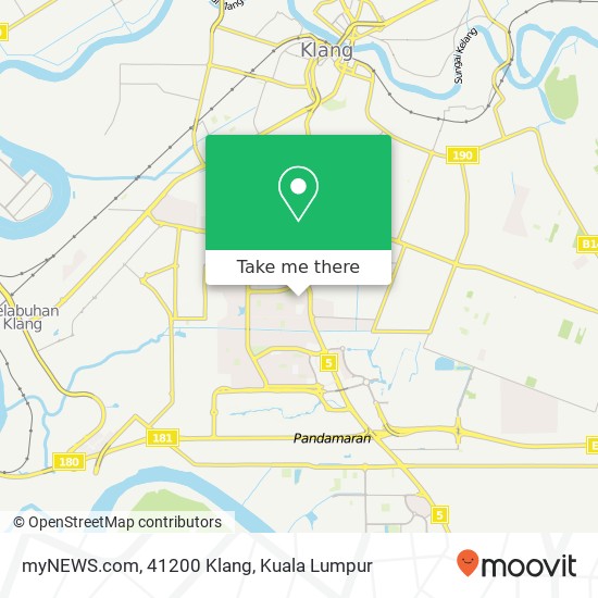 myNEWS.com, 41200 Klang map