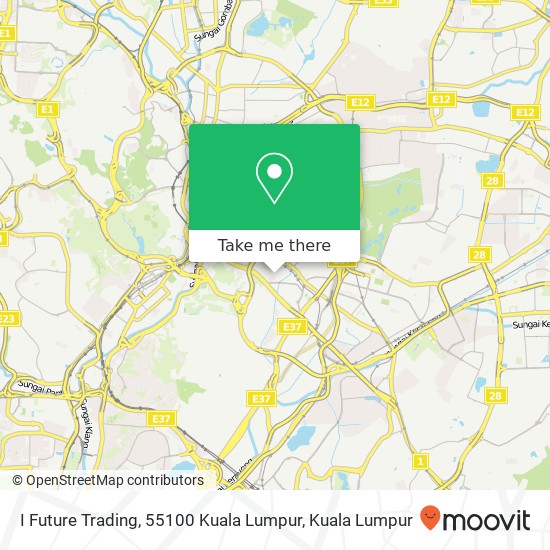 I Future Trading, 55100 Kuala Lumpur map