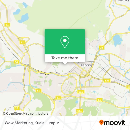 Wow Marketing map